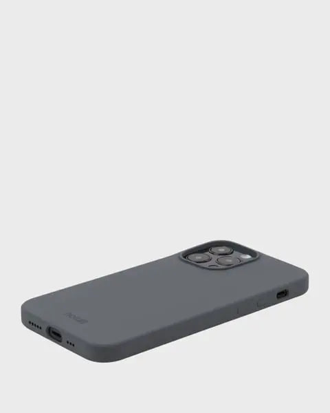 Holdit Telefonskal Silicone iPhone 14 Pro - Grå - Travels And Bags