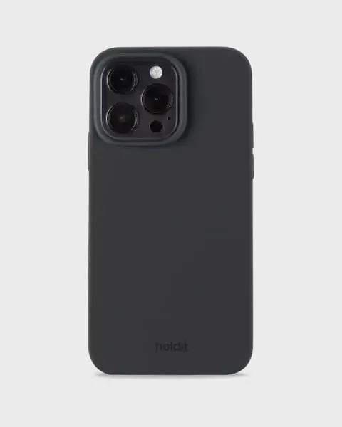 Holdit Telefonskal Silicone iPhone 14 Pro Max - Svart - Travels And Bags