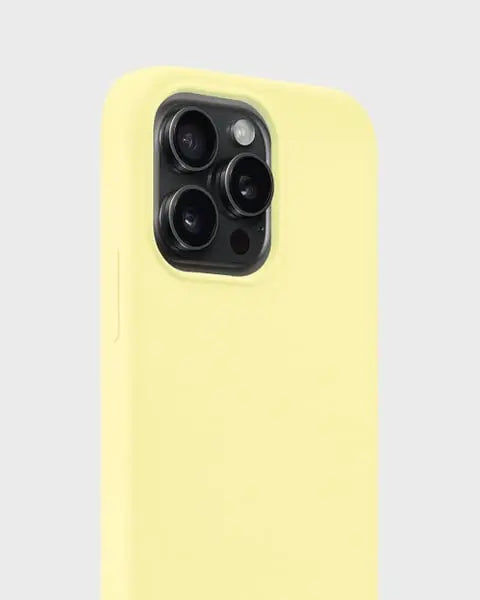 Holdit Telefonskal Silicone iPhone 14 Pro Max - Gul - Travels And Bags