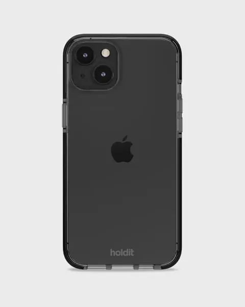 Holdit Telefonskal Seethru iPhone 14 Plus - Svart - Travels And Bags