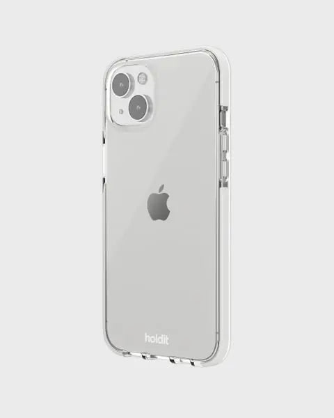 Holdit Telefonskal Seethru iPhone 14 Plus - Vit - Travels And Bags