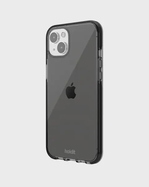 Holdit Telefonskal Seethru iPhone 14 Plus - Svart - Travels And Bags