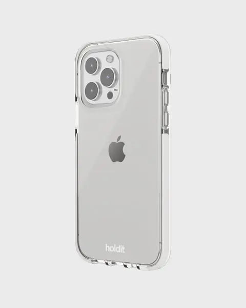 Holdit Telefonskal Seethru iPhone 14 Pro - Vit - Travels And Bags