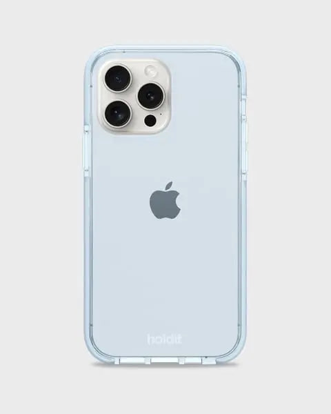 Holdit Telefonskal Seethru iPhone 14 Pro - Blå - Travels And Bags