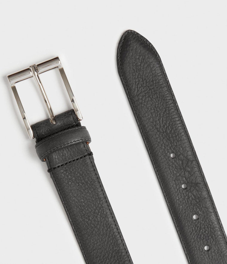 Saddler Trama Läderbälte - Svart - Travels And Bags