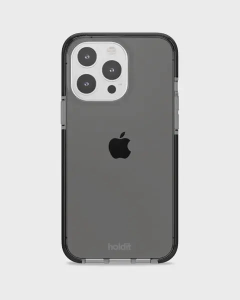 Holdit Telefonskal Seethru iPhone 14 Pro Max - Svart - Travels And Bags