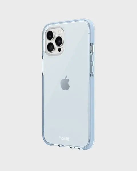 Holdit Telefonskal Seethru iPhone 14 Pro Max - Blå - Travels And Bags