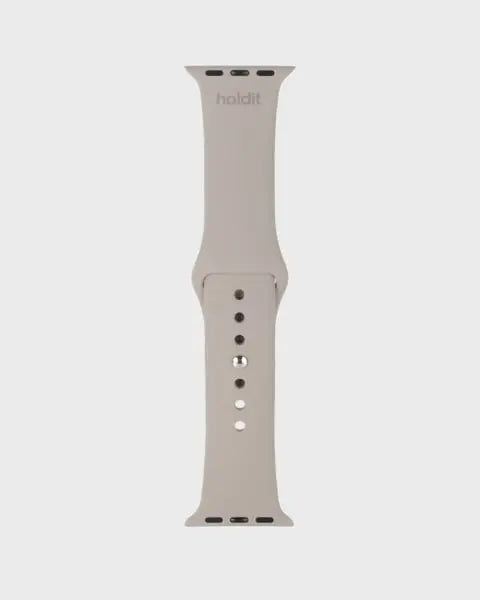 Holdit Silikonband Apple Watch 42/44/45/49mm - Taupe - Travels And Bags