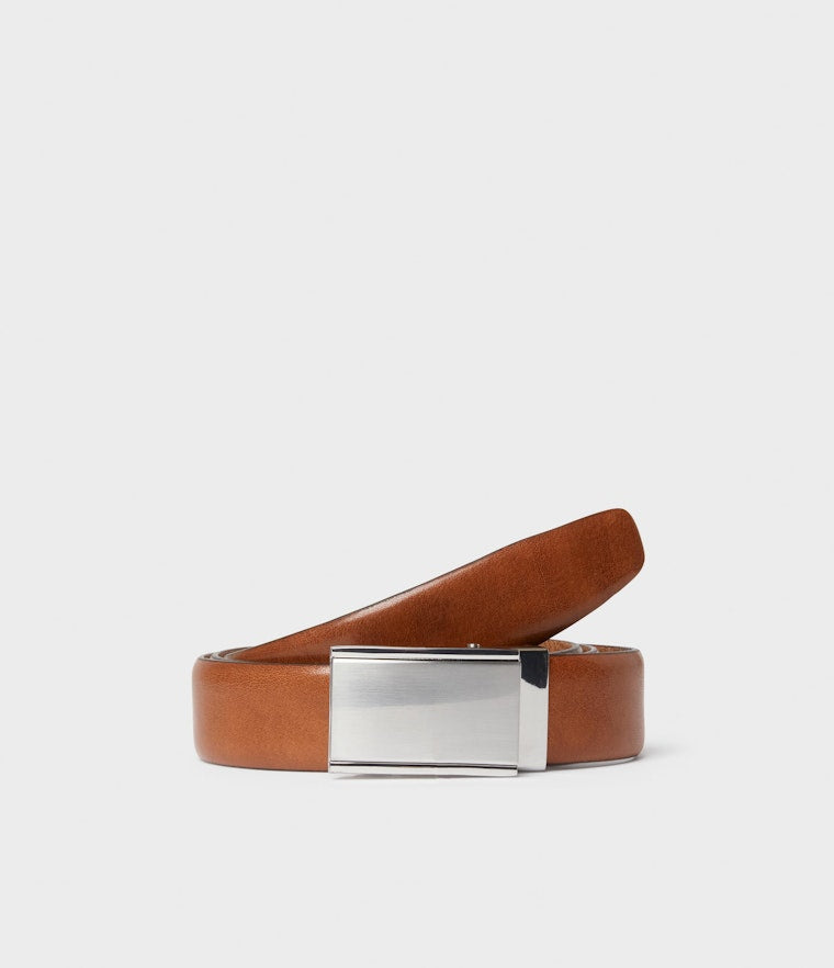 Saddler Benito Läderbälte - Brun - Travels And Bags
