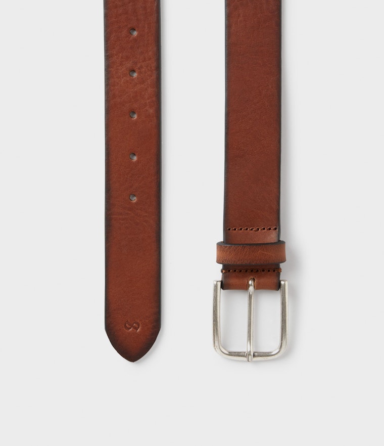 Saddler Bergviken Läderbälte - Brun - Travels And Bags