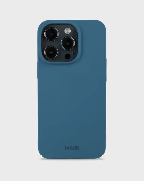 Holdit Telefonskal Slim iPhone 14 Pro - Blå - Travels And Bags