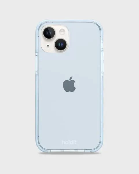 Holdit Telefonskal Seethru iPhone 15 - Blå - Travels And Bags