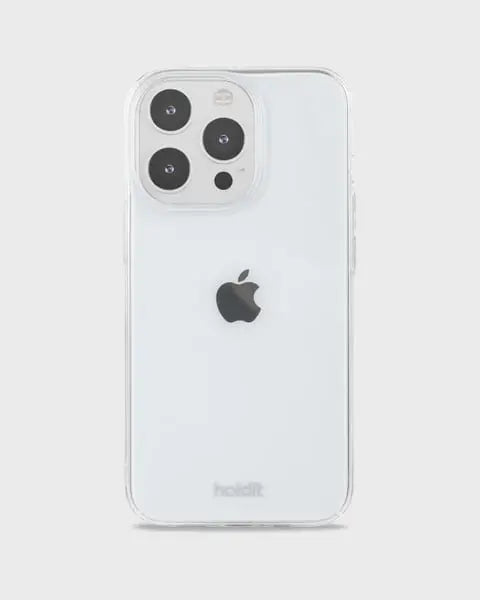 Holdit Telefonskal Slim iPhone 15 Pro - Transparent - Travels And Bags