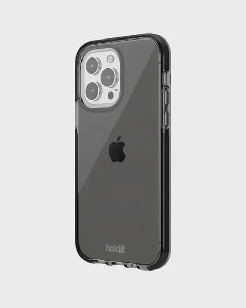 Holdit Telefonskal Seethru iPhone 15 Pro - Svart - Travels And Bags