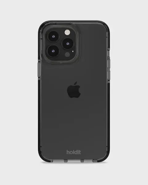 Holdit Telefonskal Seethru iPhone 15 Pro max - Svart - Travels And Bags