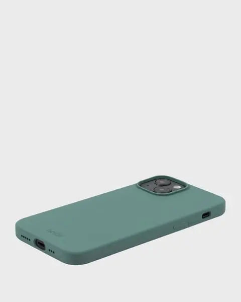 Holdit Telefonskal Silicone iPhone 15 - Grön - Travels And Bags