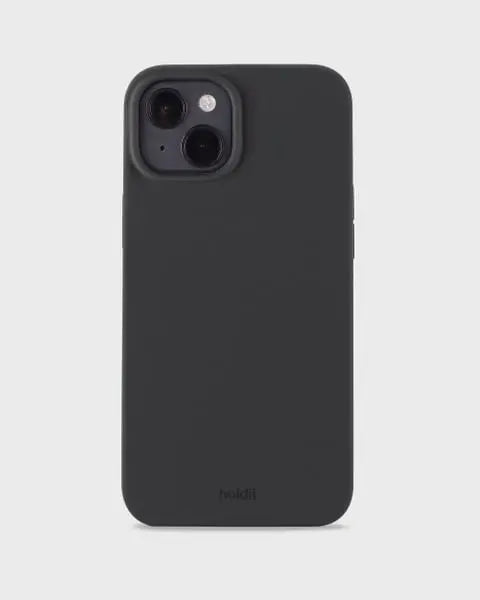 Holdit Telefonskal Silicone iPhone 15 Plus - Svart - Travels And Bags
