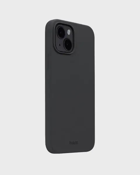 Holdit Telefonskal Silicone iPhone 15 Plus - Svart - Travels And Bags