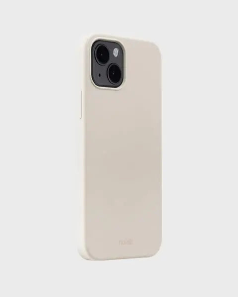 Holdit Telefonskal Silicone iPhone 15 Plus - Beige - Travels And Bags