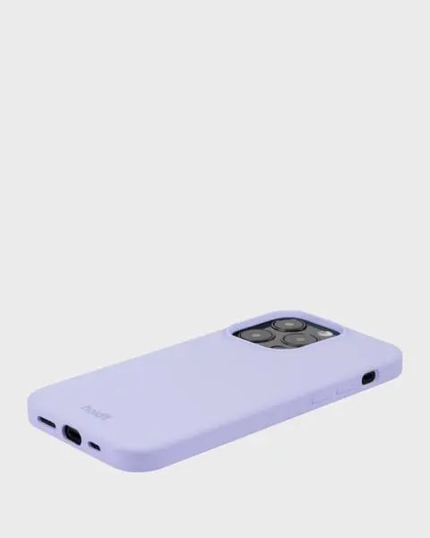 Holdit Telefonskal Silicone iPhone 15 Pro - Lavendel - Travels And Bags