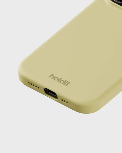Holdit Telefonskal Silicone iPhone 15 Pro Max - Biscotti - Travels And Bags