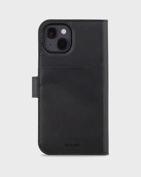 Holdit Wallet Case Magnet iPhone 15 - Svart - Travels And Bags