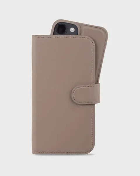 Holdit Wallet Case Magnet iPhone 15 - Ljusbrun - Travels And Bags