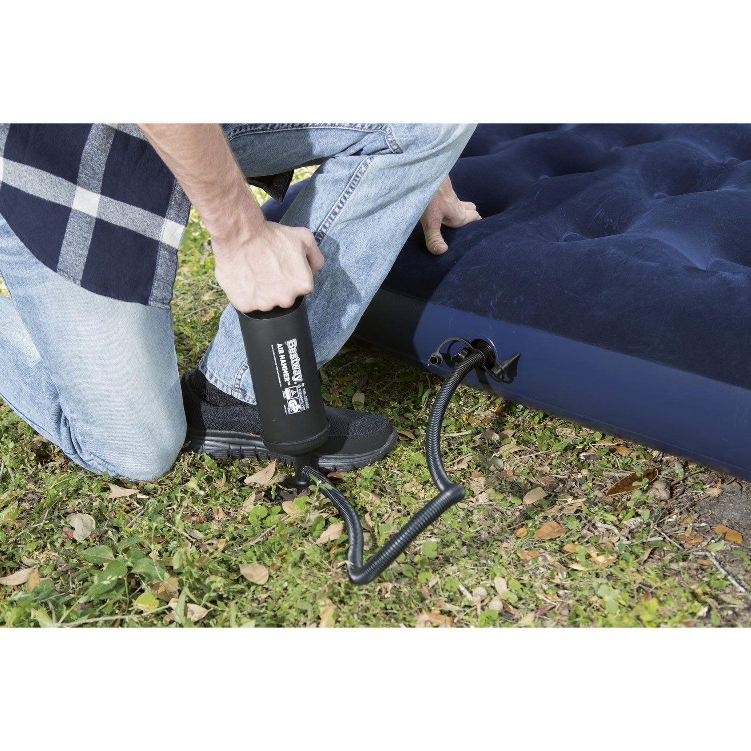 Bestway - Pavillo Luftmadrass 2.03m x 1.52m x 22cm - Travels And Bags