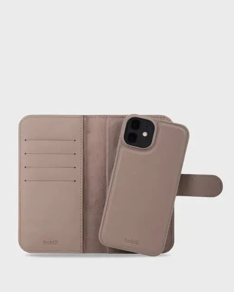 Holdit Wallet Case Magnet iPhone 11/XR - Ljusbrun - Travels And Bags