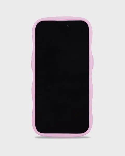 Holdit Telefonskal Wavy iPhone 15/14/13 - Lila/Transparent - Travels And Bags