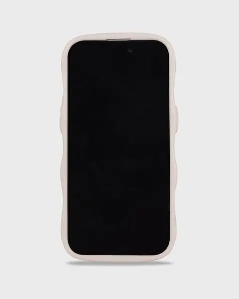 Holdit Telefonskal Wavy iPhone 15 Pro - Beige/Spegel - Travels And Bags