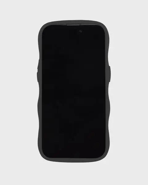 Holdit Telefonskal Wavy iPhone 15 Pro - Svart/Transparent - Travels And Bags