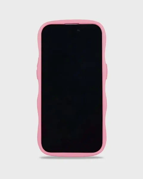 Holdit Telefonskal Wavy iPhone 15 Pro Max - Rosa/Spegel - Travels And Bags