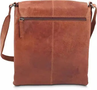 Spikes & Sparrow Flapbag Handväska - Cognac - Travels And Bags