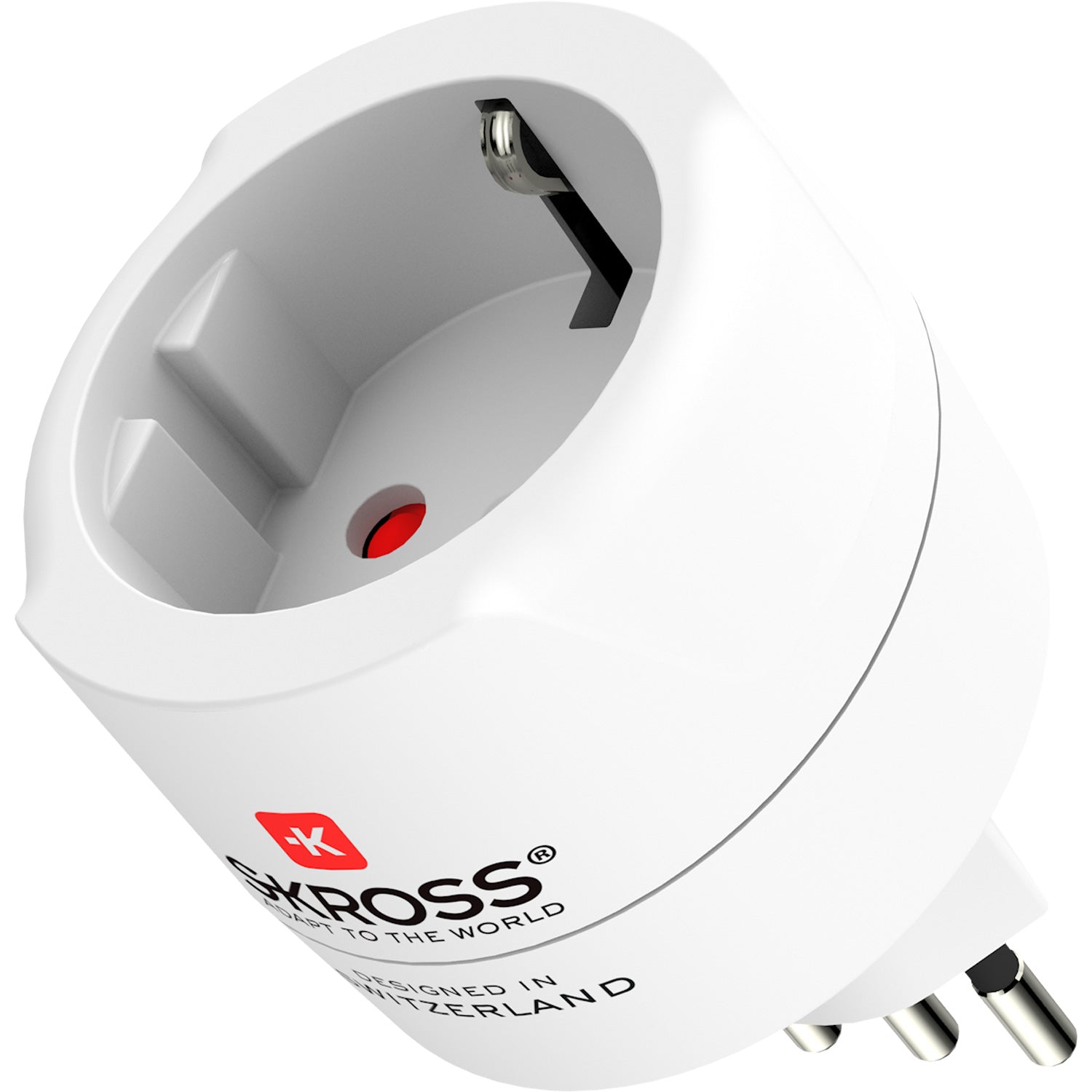SKROSS - Reseadapter Europa till Schweiz/Italien/Brasilien Jordad - Travels And Bags