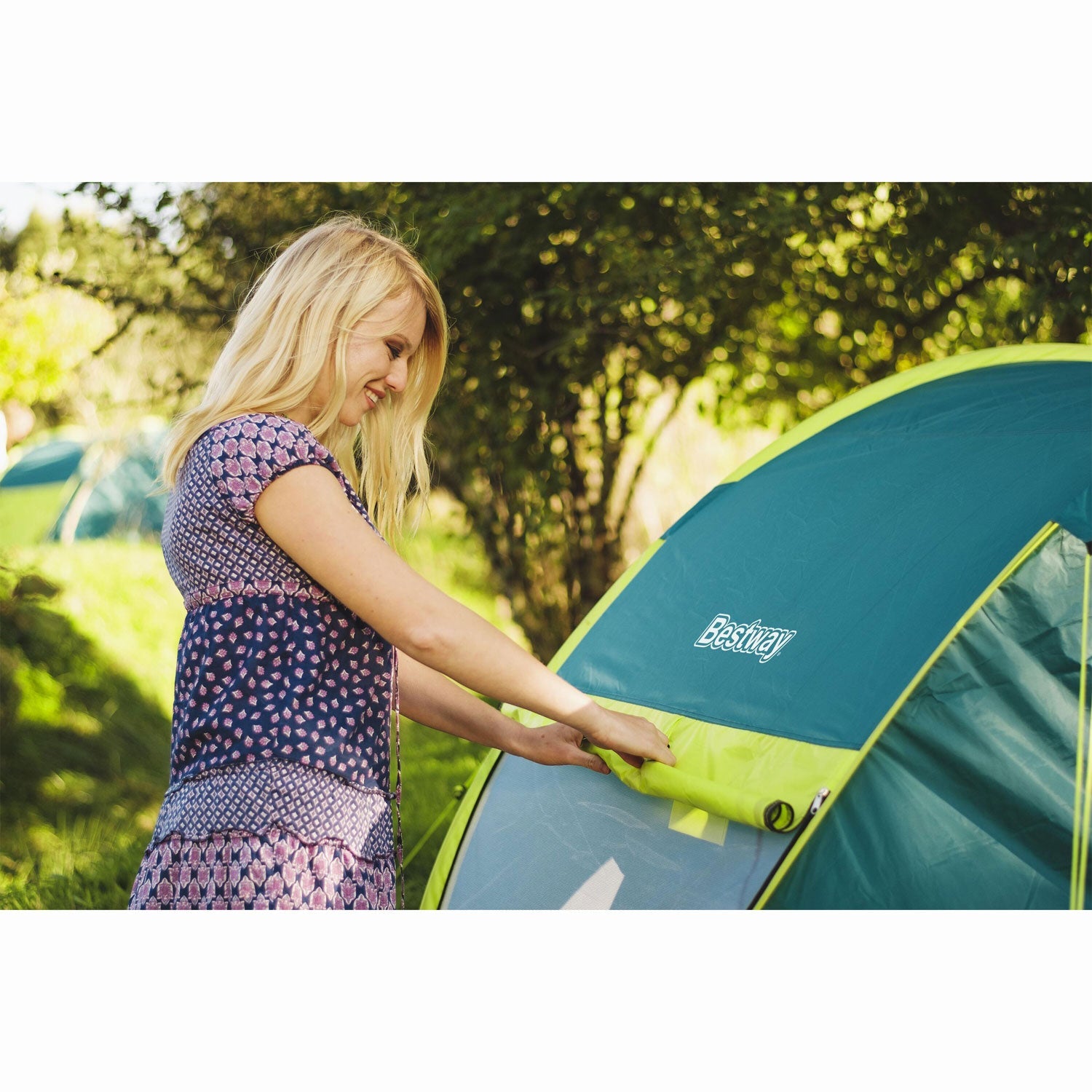 Bestway - Coolmount Familjetält 4man 2.10m x 2.40m x 1.00m - Travels And Bags