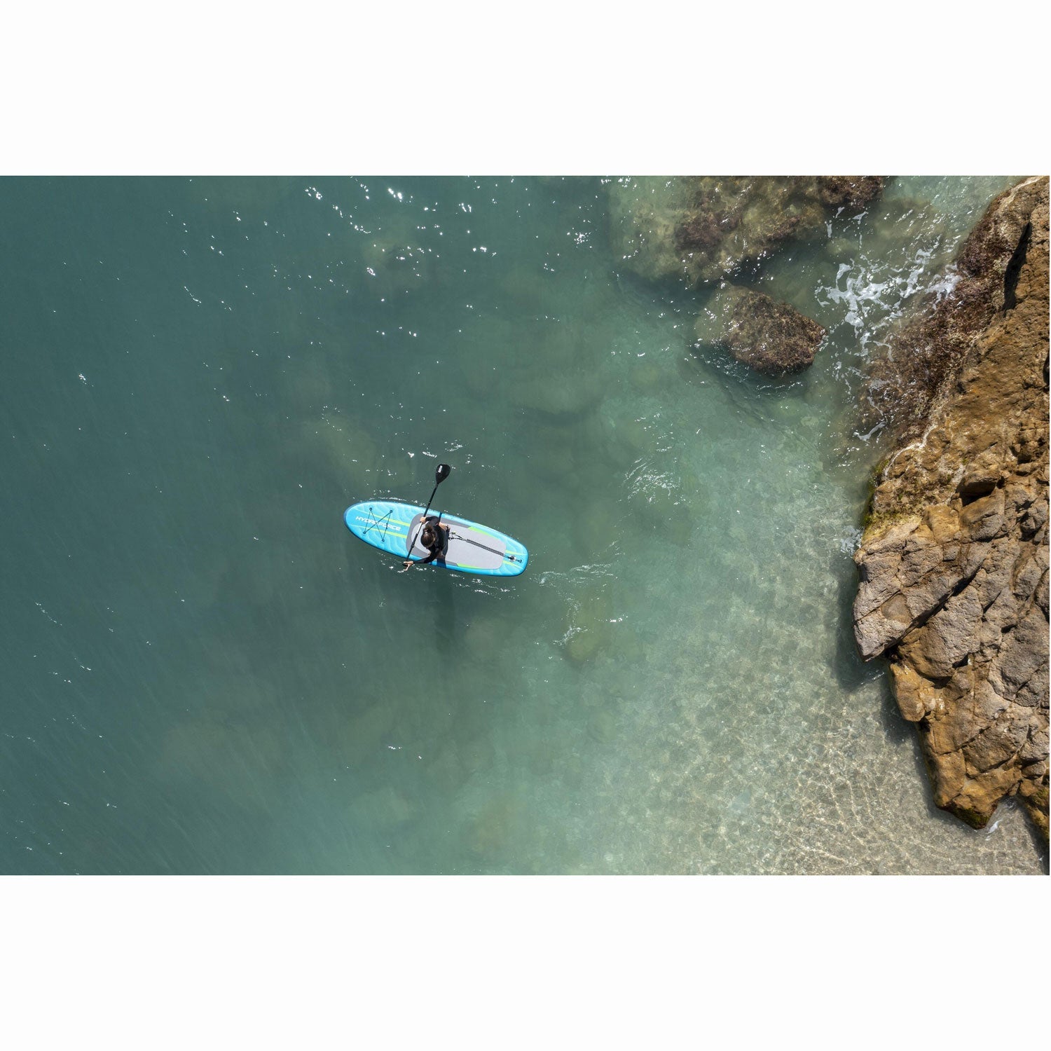 Bestway - Aqua Journey Stand-Up Paddleboard Set 2.74m x 76cm x 12cm - Travels And Bags