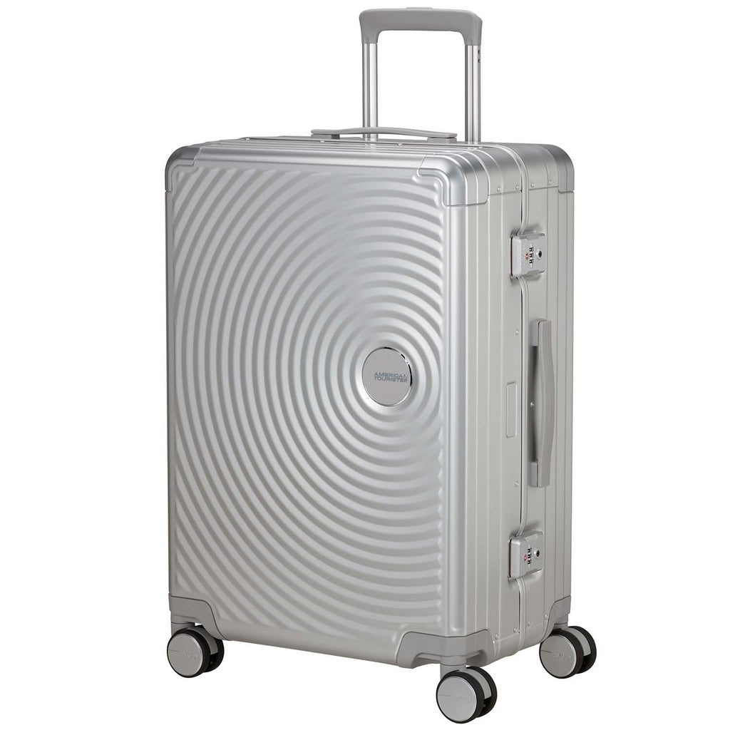 American Tourister Soundbox Aluminium 68 cm silver