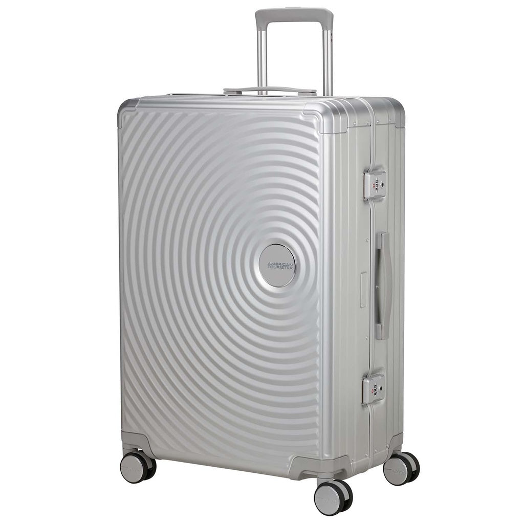 American Tourister Soundbox Aluminium 77 cm silver