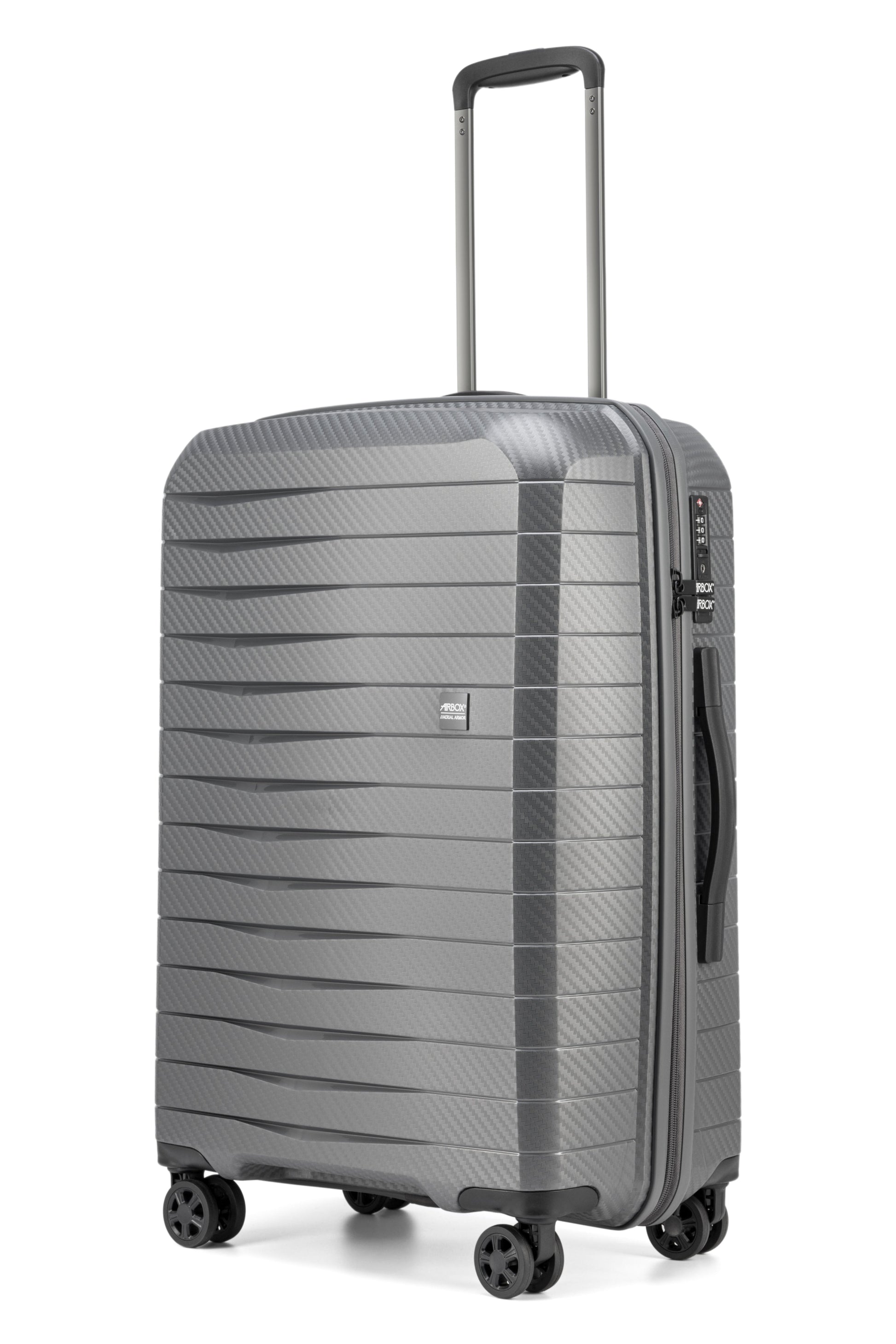 Airbox AZ18 Mellanstor Resväska 66 cm - Grå - Travels And Bags