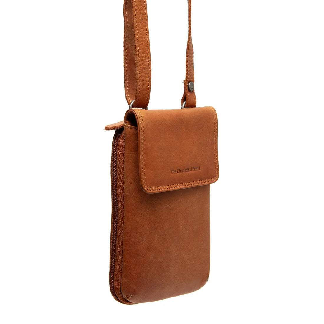 The Chesterfield Brand Langley Mobilväska - Cognac - Travels And Bags