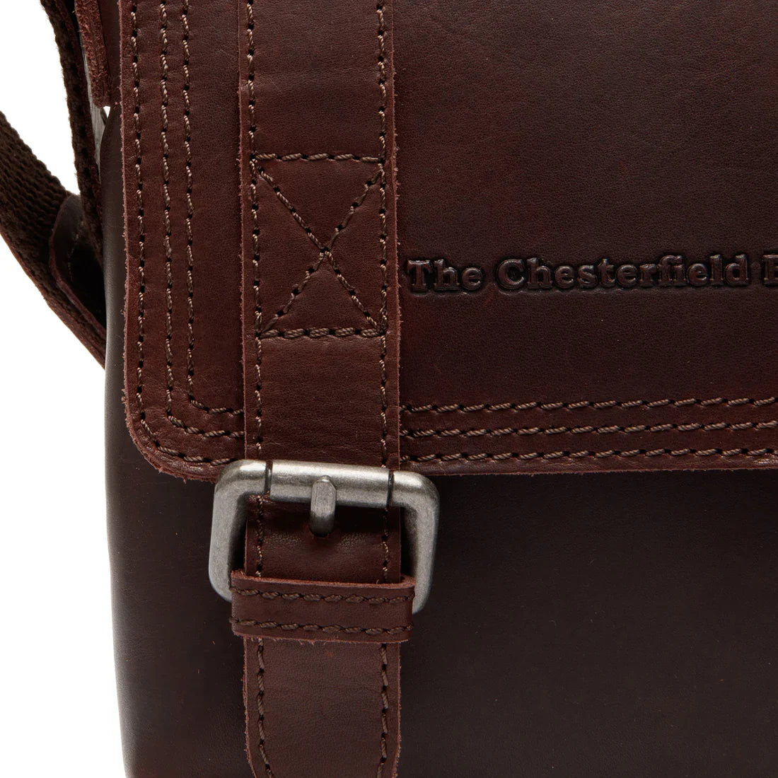 The Chesterfield Brand Ariano Crossbodyväska - Mörkbrun - Travels And Bags