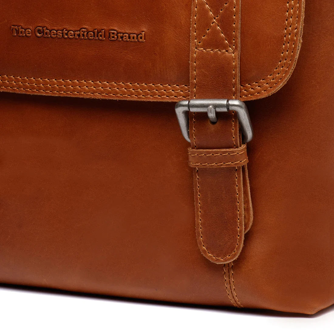 The Chesterfield Brand Adelanto Crossbodyväska - Cognac - Travels And Bags