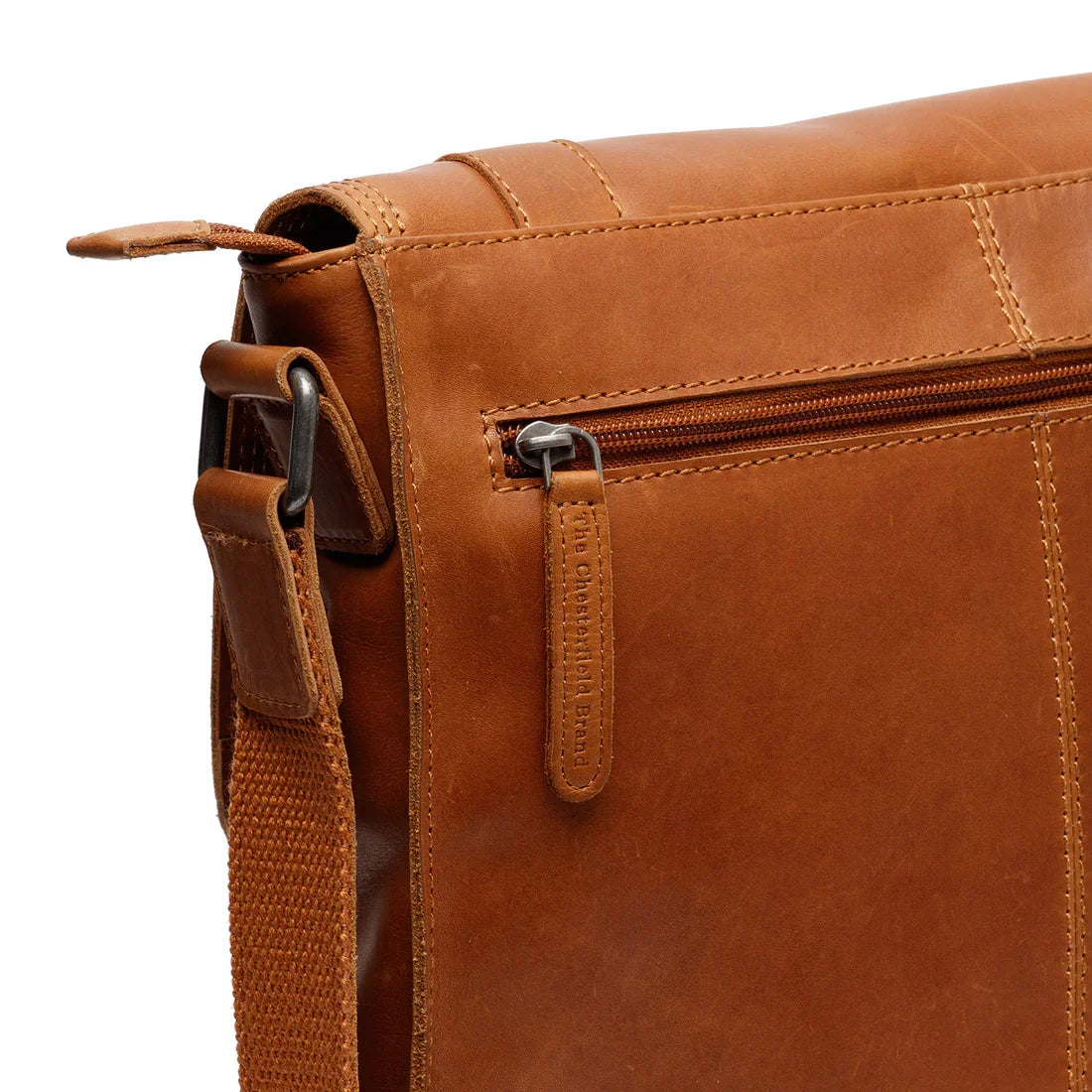 The Chesterfield Brand Matera Crossbodyväska - Cognac - Travels And Bags
