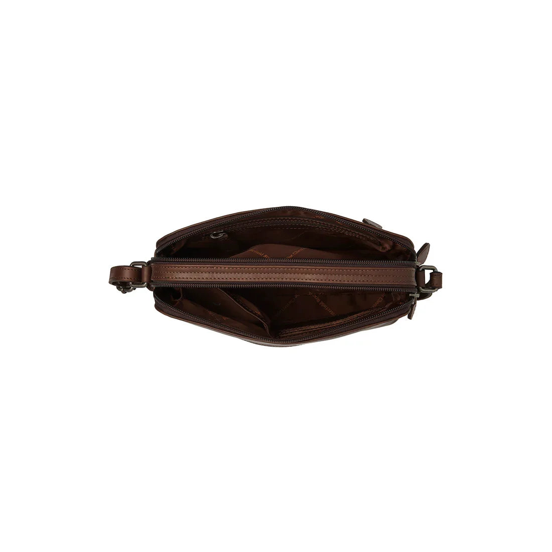 The Chesterfield Brand Nebraska Axelremsväska - Mörkbrun - Travels And Bags