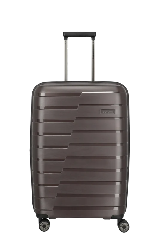 Travelite Air Base Mellanstor Resväska 66 cm - Brun - Travels And Bags