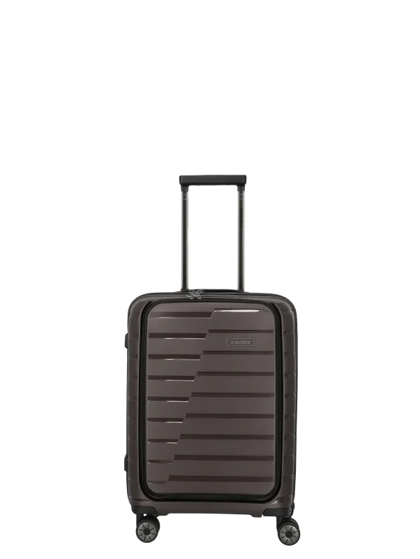 Travelite Air Base Laptopfront Kabinväska 55 cm - Brun - Travels And Bags