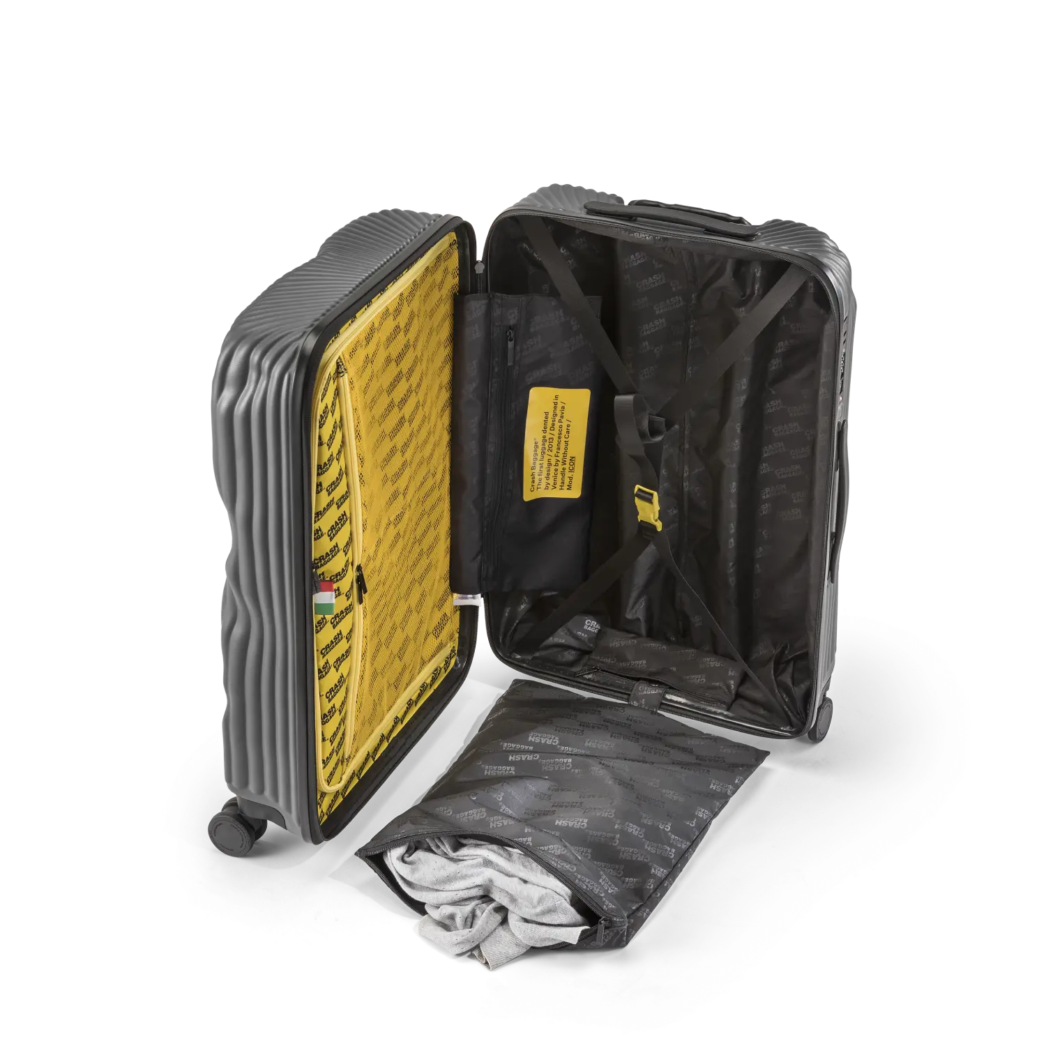 Crash Baggage Stripe Mellanstor Resväska - Travels And Bags