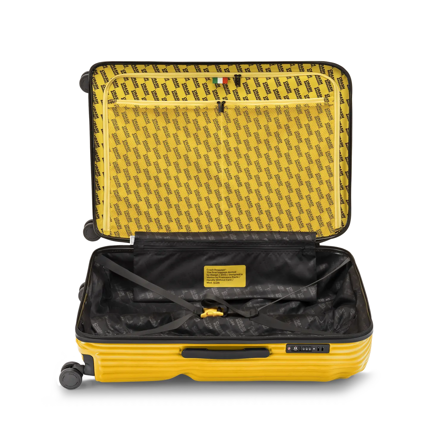 Crash Baggage Stripe Stor Resväska - Travels And Bags