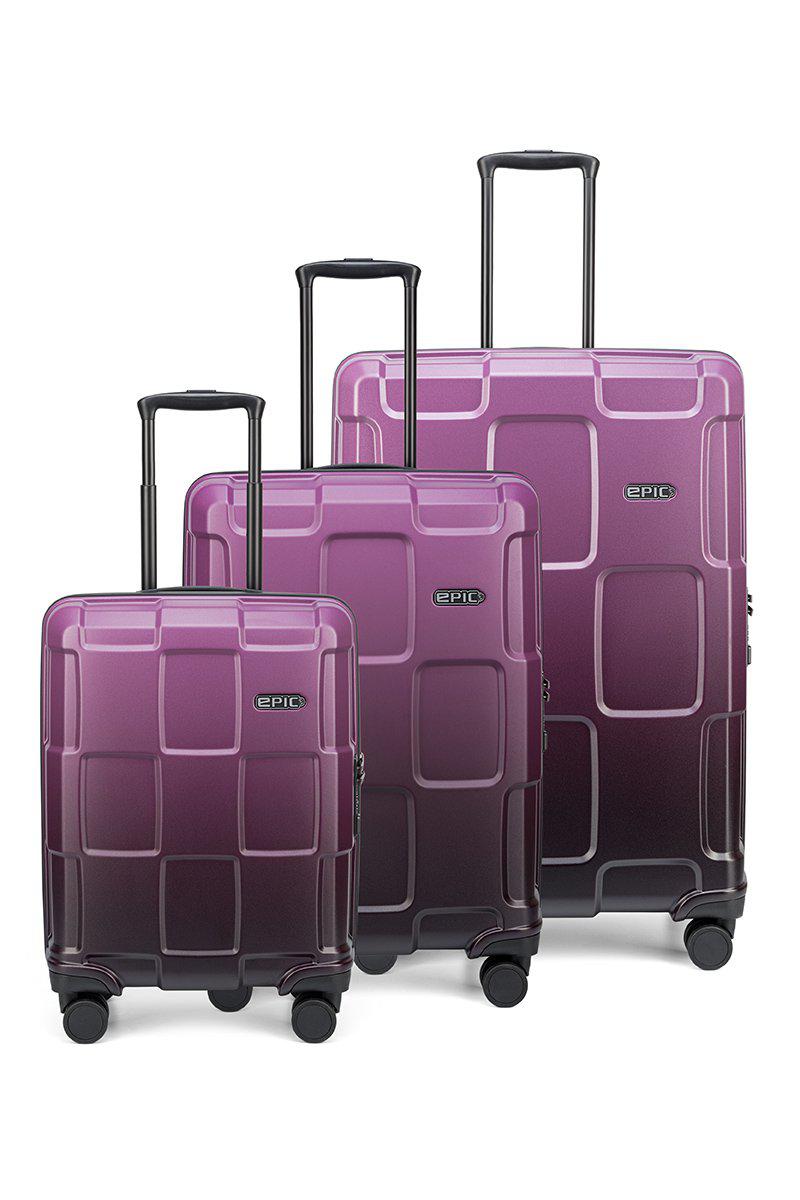 Epic Crate Ex Wildlife Resväska 3-Set - Ascending Grape Epic